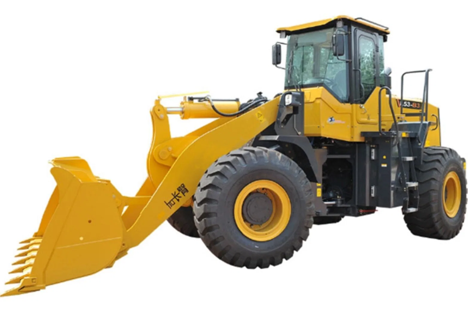 7ton Front Wheel Loader St L76-C3 with Big Power Operating