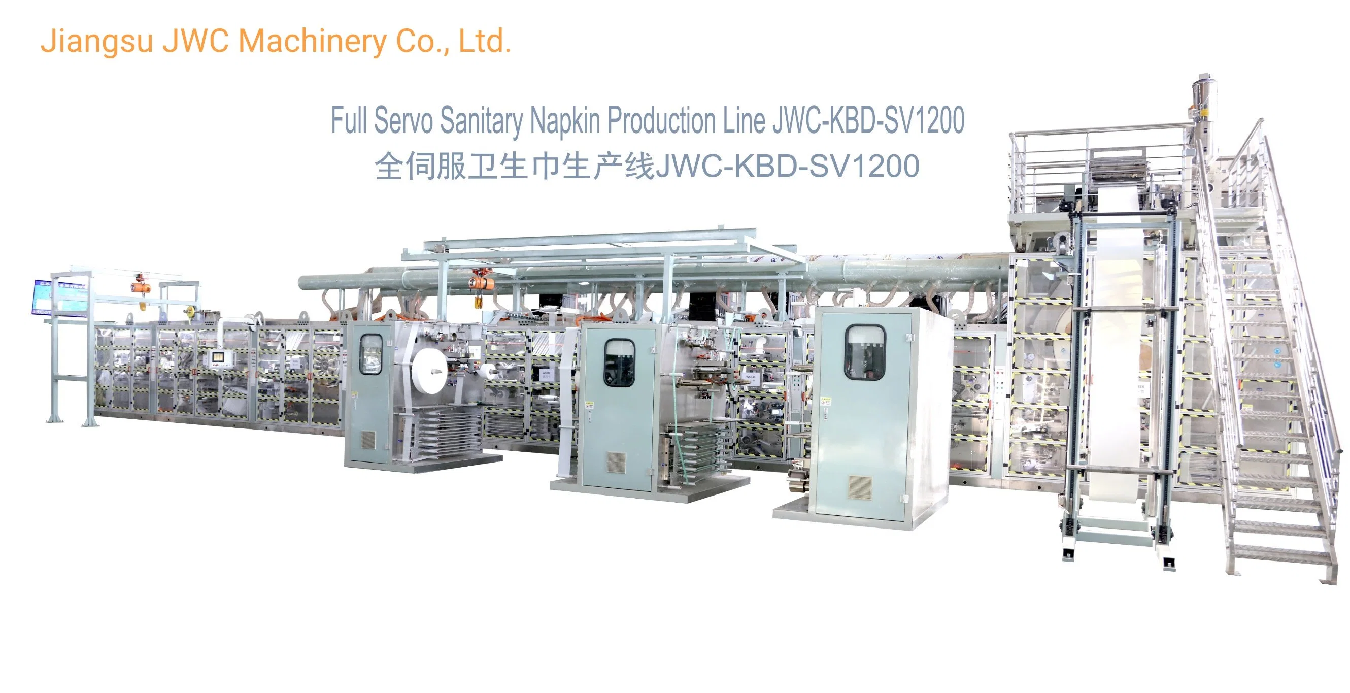 Machine New Jwc Transparent Film for Baby Diaper Machines Sanitary Napkin Production Line