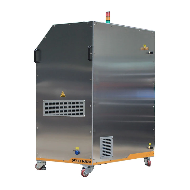 100-300kg/H Solid CO2 Dry Ice Blast Cleaning Making Machine