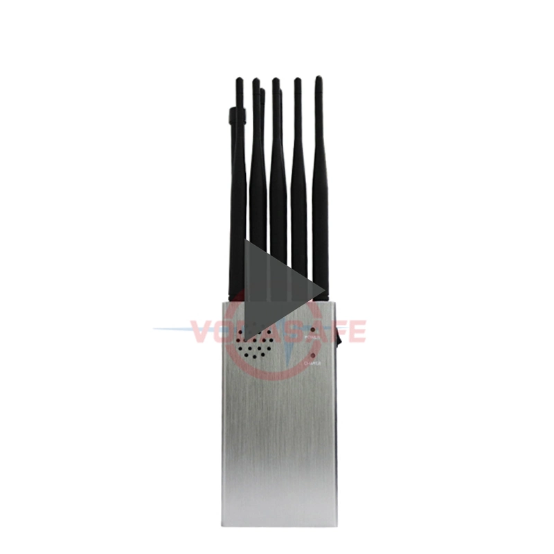 1.5kg Light Weight Portable All Frequency Signal Jammer 10 Antennas 2g 3G 4G WiFi GPS Portable Mobile Signal Jammer