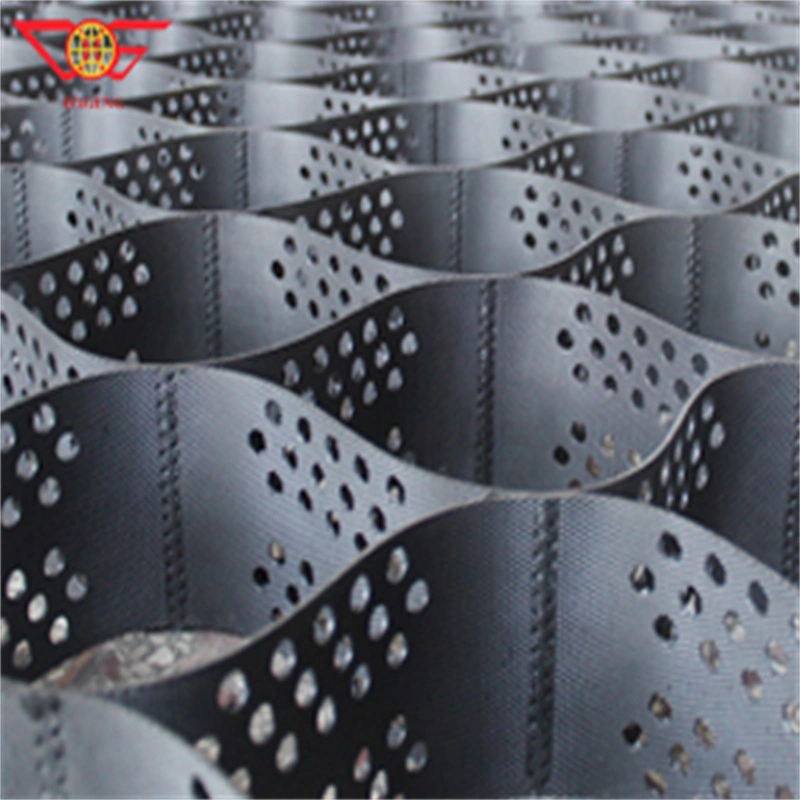 100mm Kunststoff HDPE Gravel Stabilizer Grid Fertiger Hang Bodenschutz Geocell