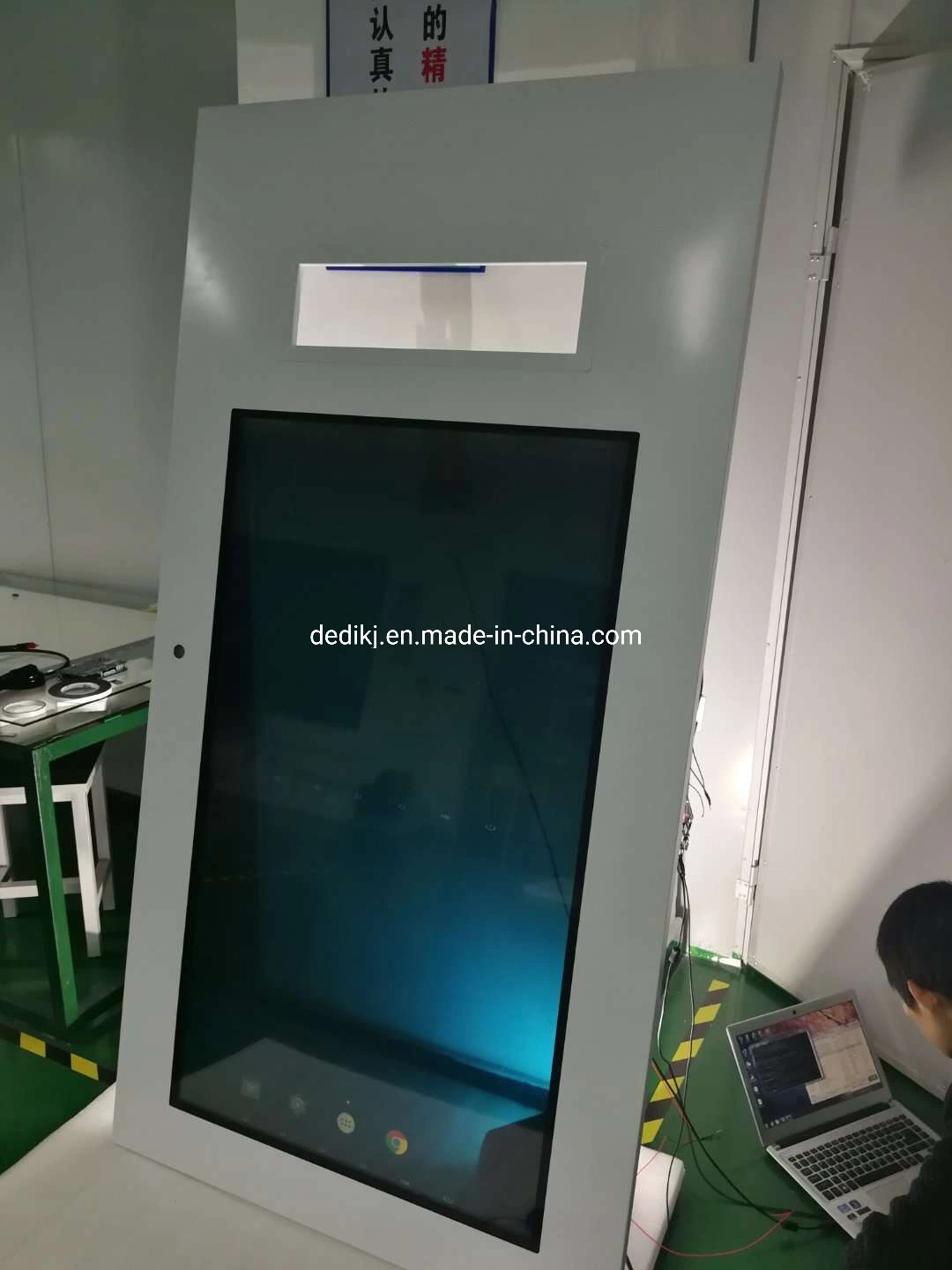 Dedi High quality/High cost performance  Commercial Transparent LCD Door Fridge with 5 Layers