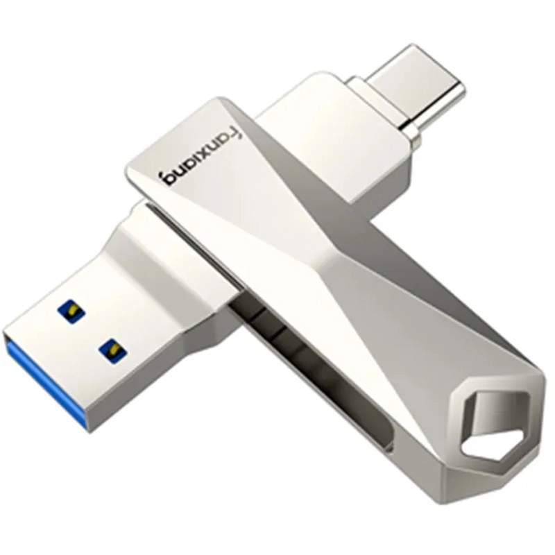 Suministro de fábrica Nueva unidad flash USB Metal Flash USB giratorio Unidad