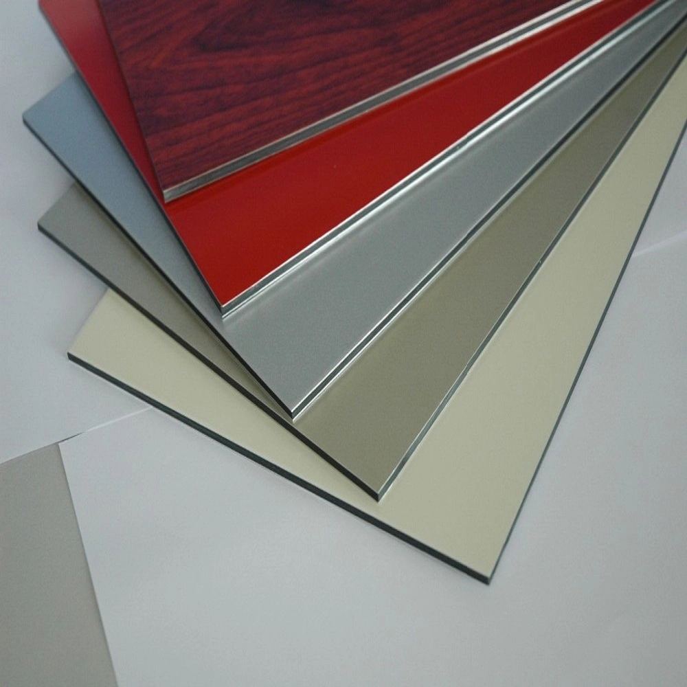 Luxury Solid Wall Panel PE Coated Anticollision 3mm Aluminum Composite Panel