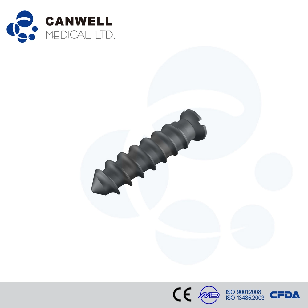 Cancellous Bone Screw Self-Tapping Orthopedic Spine Implants