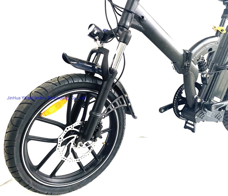 Super Adults Mini Fat Ebike Electric Motor Quality Folding Bike off Road 3.0" Mini Fat Tire E-Bicycle