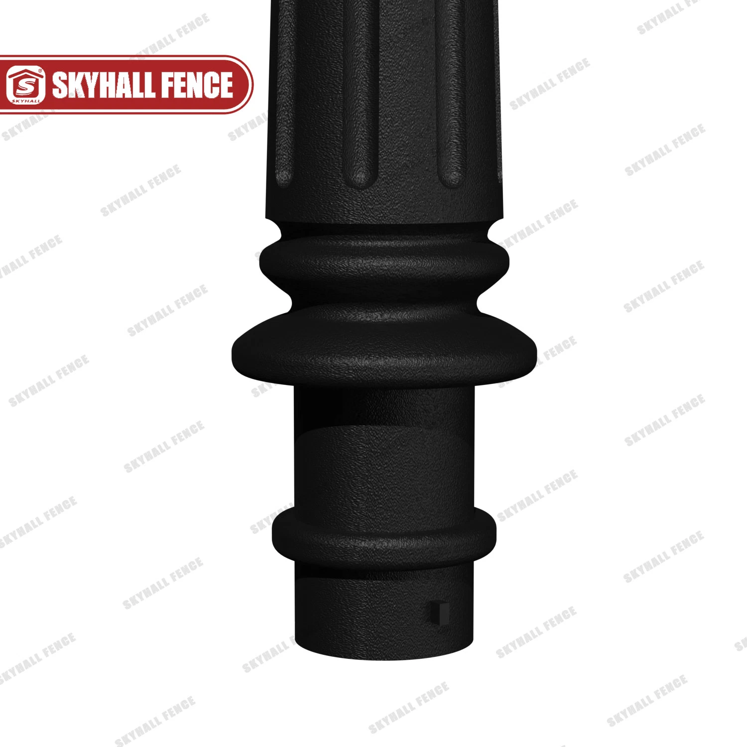 Black Cast Iron Street Bollard Decorative Traffic Bollards for Road Construction and Maintenance