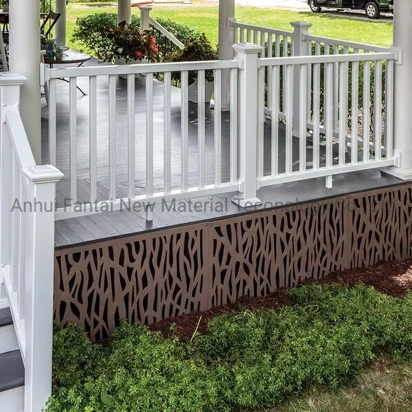 42"H X 72"W PVC Plastic Stair Railing/ Balcony Stair Fence Railing Wholesale