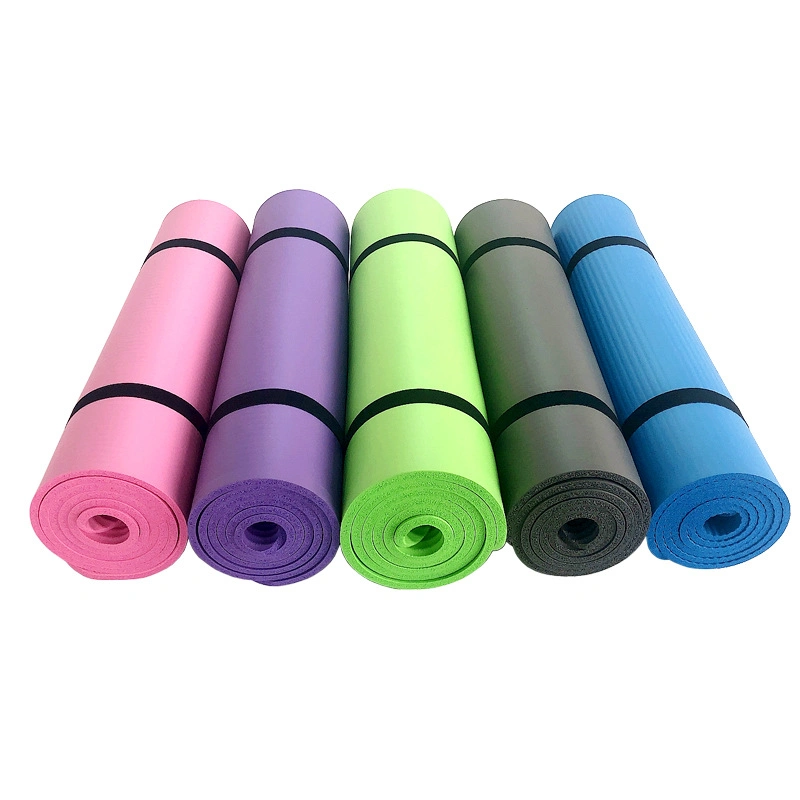 Custom Wholesale/Supplier Fitness Exercise Non-Slip Gym NBR Foam Yoga Mat for Home Dance Skipping Rope