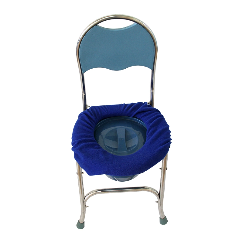 Factory Price Health Care Aluminum Lightweight Shower Toilet Commode Chair for Older People