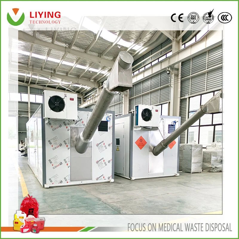 Manufacturer Professional on-Site Biomedical Waste Microwave Disposal Sterilizer Hazardous Waste Management