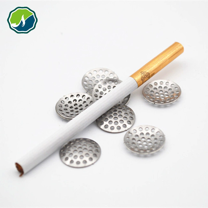 Stainless Steel Brass Mesh 16 12mm Tobacco Filter Crystal Smoking Pipe Screen