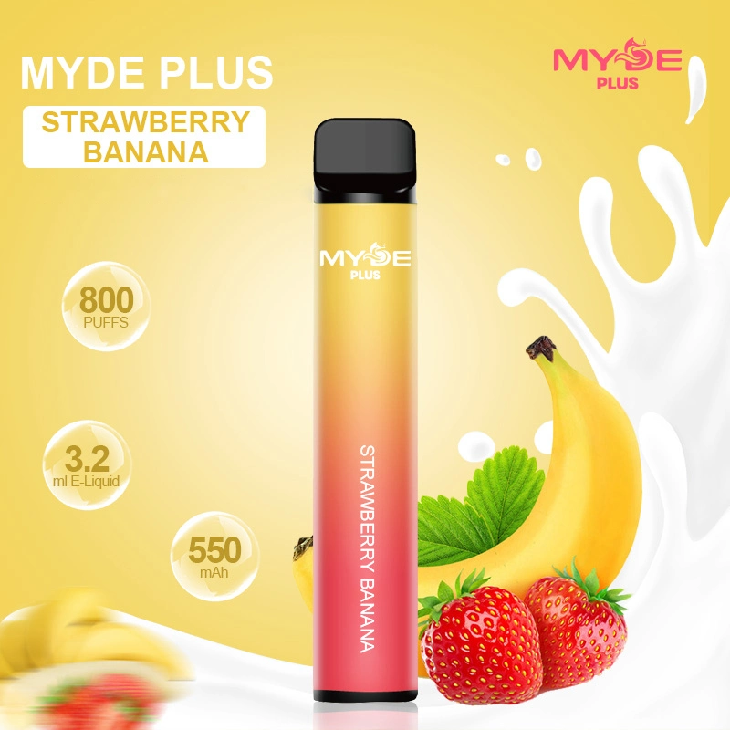 Myde sabores múltiples Fruity 800 Puffs 0% 2% 5% nicotina Lápiz VAPE