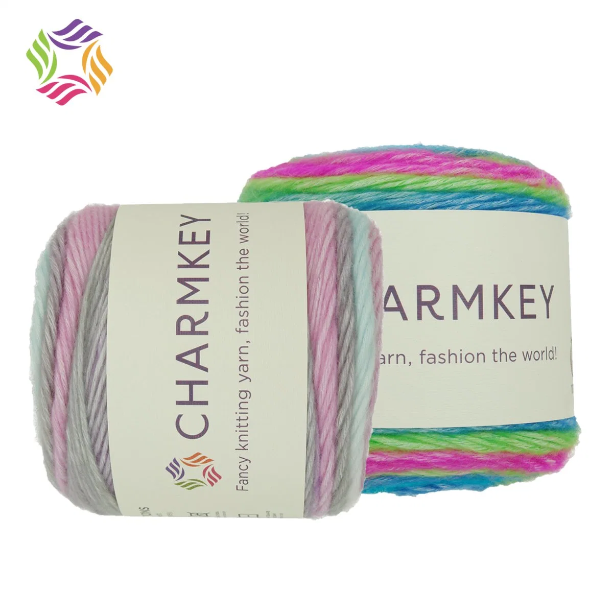 Wholesale/Supplier Cake Yarn Chunky Hand Knitting Yarn Mohair Yarn