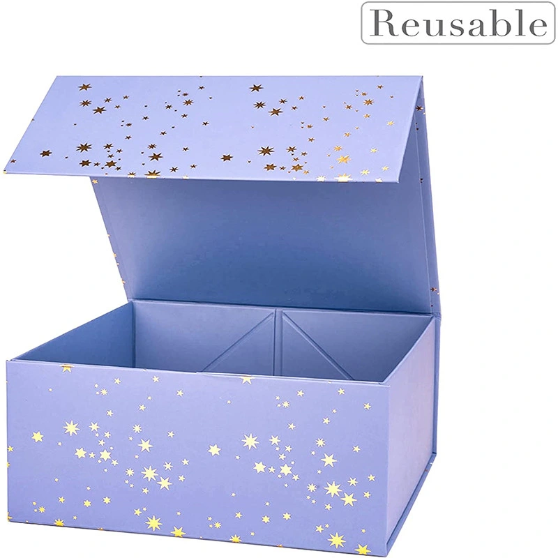 Caixa de oferta de papel de grande dimensão para embalagem de flores cosméticas Prefume