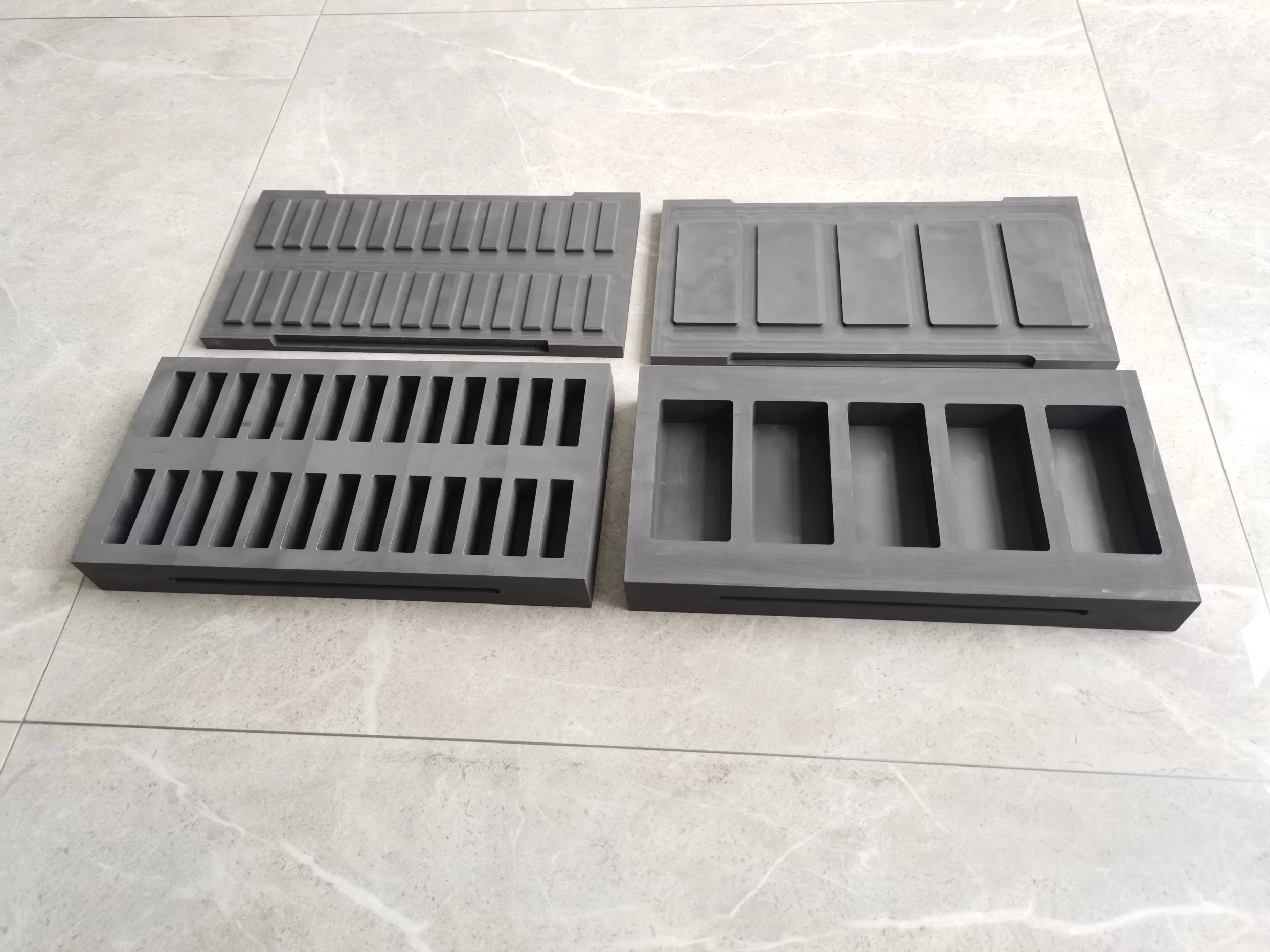 Ouzheng Hot Sale Customized Graphite Boat for Metal Smelt and Casting Graphite Mold