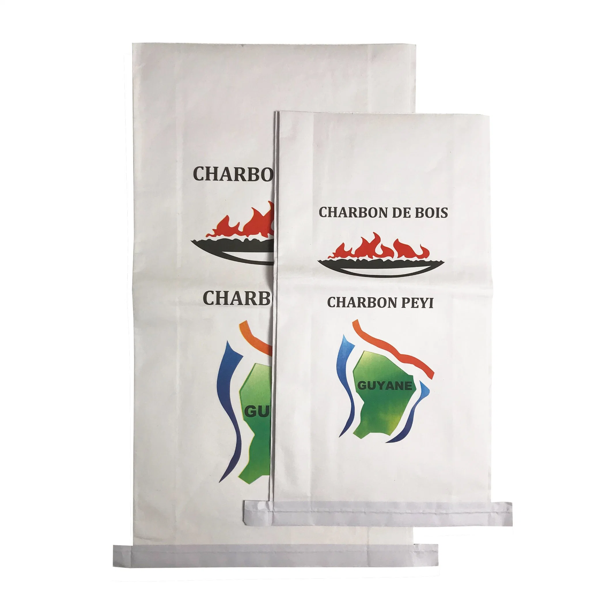 Kraft Paper Laminated PP Bag Charcoal Plastic Bag Moisture Proof