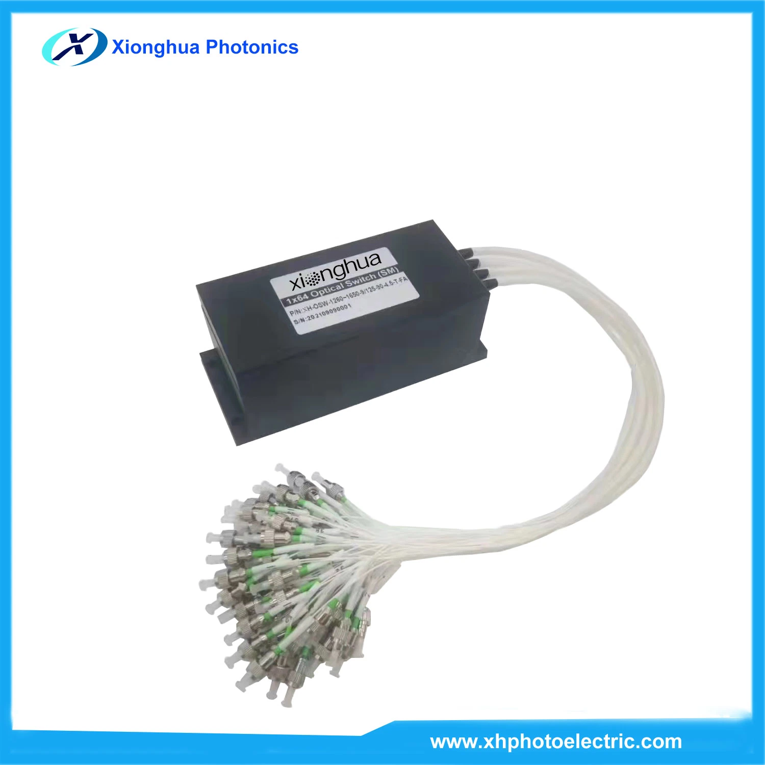 1X40 Optical Switch with Sm 9/125um Fiber 1550nm Wavelength