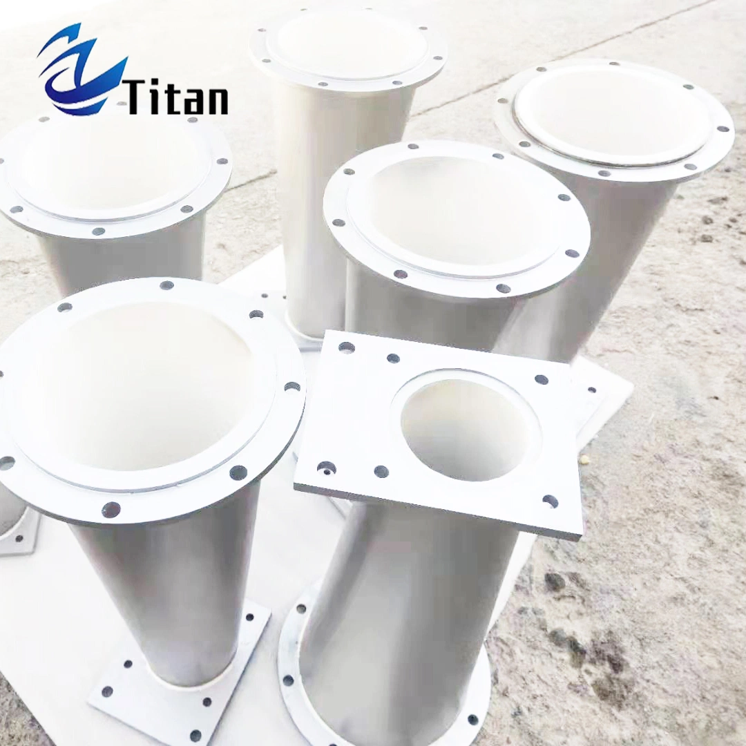 Wear Resistant Ceramic Tiles Lined Steel Pipe for Coal Mines Industry