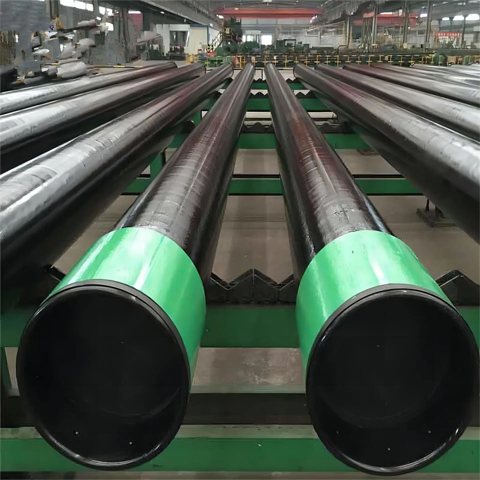 API 5CT Eue H40 J55 K55 L80 N80 C90 C95 T95 P110 Q125 V150 OCTG Steel Seamless Oil Casing Pipe