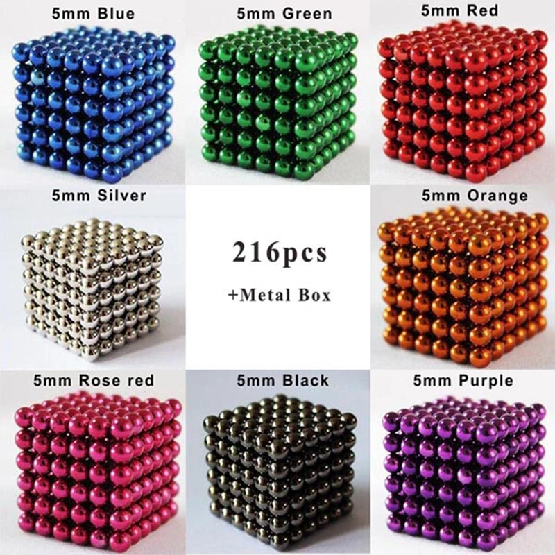 New Design Popular Non-Demagnetization Non-Fading Color Magnetic Ball Spherical Magnet