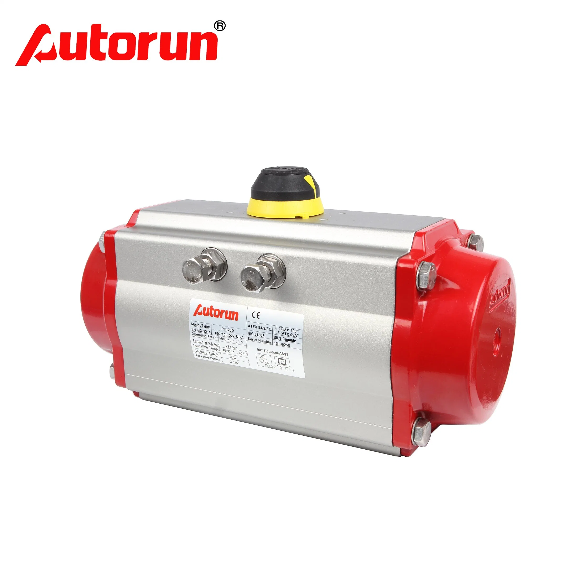 125mm Quarter Turn Pneumatic Actuator