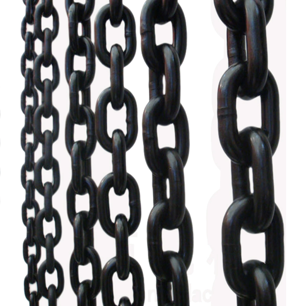 Grade 80 Alloy Steel Lifting Black Chains or Self Color Chain