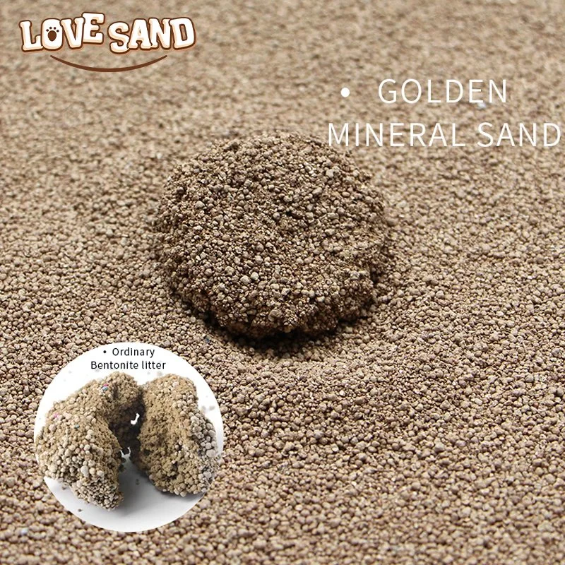 Love Sand Produce Mineral Vermiculite Cat Litter Pet Products