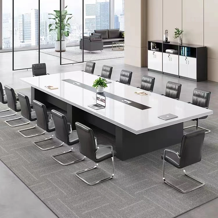 Luxus großes Büro Oval Meeting Table Design Bankettsaal (SZ-MT119)