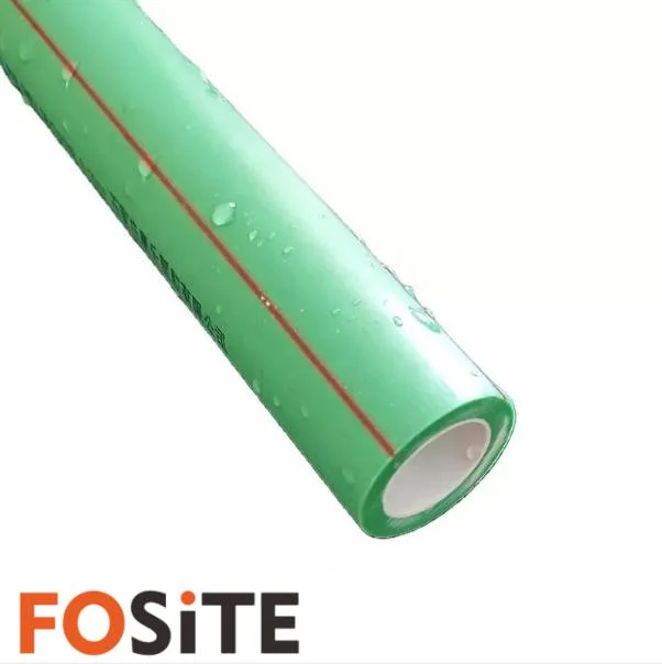 Fosite Wholesale/Supplier Polypropylene Anti-Bacterial Pipe PPR Water Pipes Plumbing Plastic Tube Hose