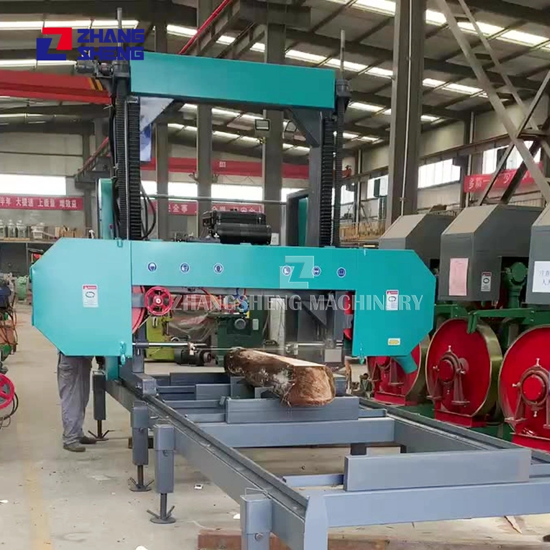 SPS CNC Horizontal Style Automatische Holzsäge Schneidemaschine