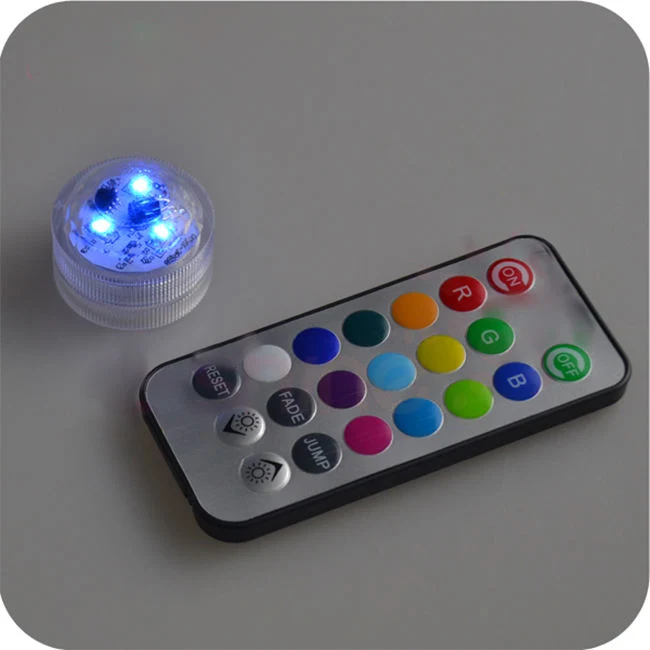 Hotsale Mu narguile accesorios de 3 cm y 7 cm de iluminación LED de batería LED RGB