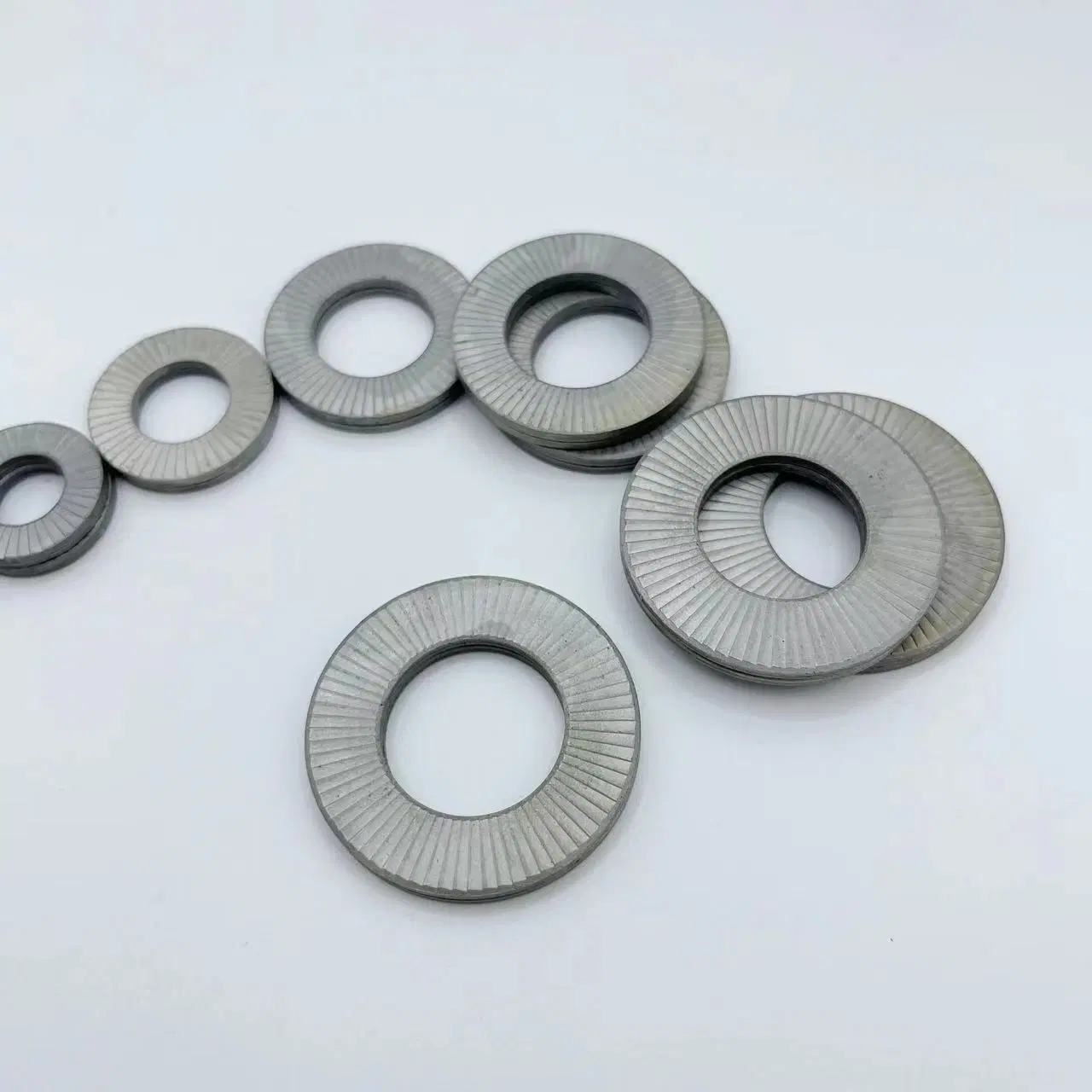 DIN25201 Double Fold Since The Lock Washer Bolt Shock Locking Washers 304 Stainless Steel Nl6ss Nl8ss