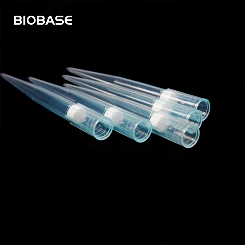 Biobase 10/100/200/1000 pointes de pipettes stériles à volume différent avec laboratoire de filtration Consommez des fournitures