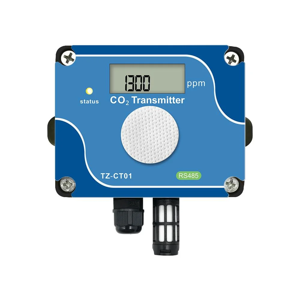 Transmisor De CO2 Co2transmitter RS485 Output Measuring Range: 0-10000ppm CO2 Sensor for Wall Mounting