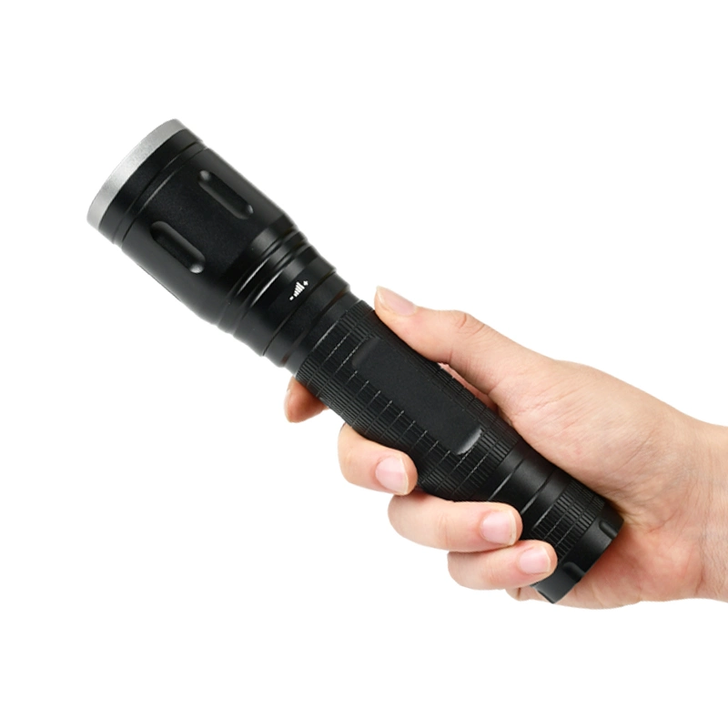 Brightenlux Super Bright Metallic 3c Dry Battery Rechargeable Portable Mini 5 Modes LED Zoomable Torch Light