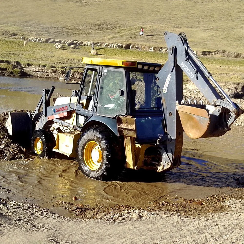 Front and Rear Dump New Changlin Nude Packed Sideshift Small Loader