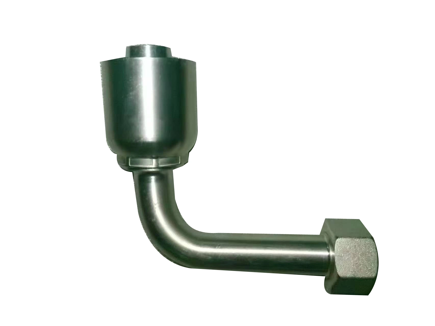 Carbon Steel Pipe Joint Connector Hose Fitting Hydraulic for Excavators Construction Machinery