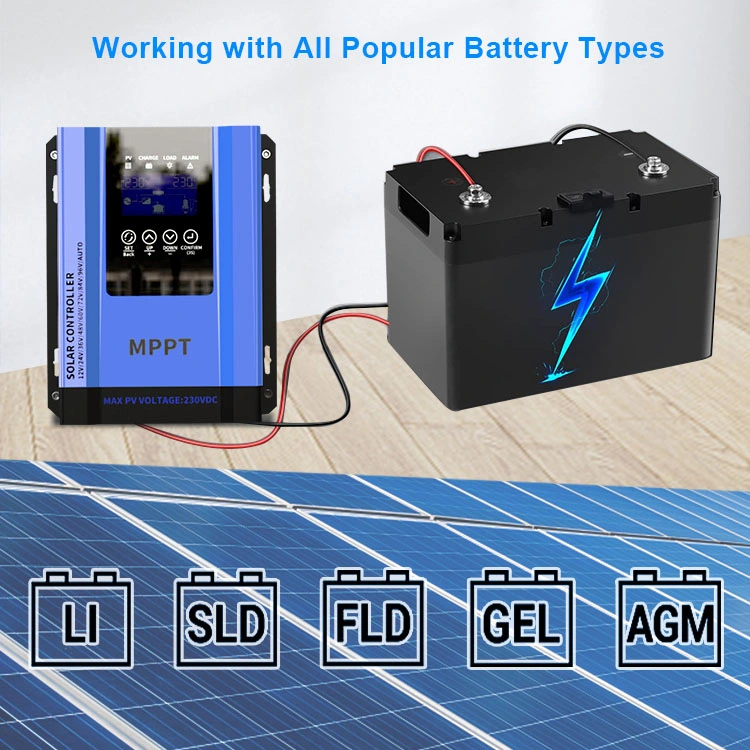 MPPT Solar Controller with Self-Test and Electronic Protection