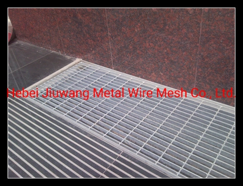 Water Treatment Plants Platform Grating Reinforcing Steel Bar Grating Sewage Cover Grating Floor Drain Cover