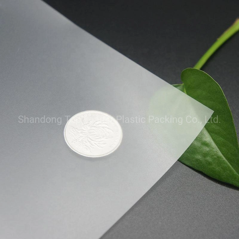 0.1t 300mm * 500m PVC Transparent Core Non Lamination Instant PVC Card Material for Inkjet Printers