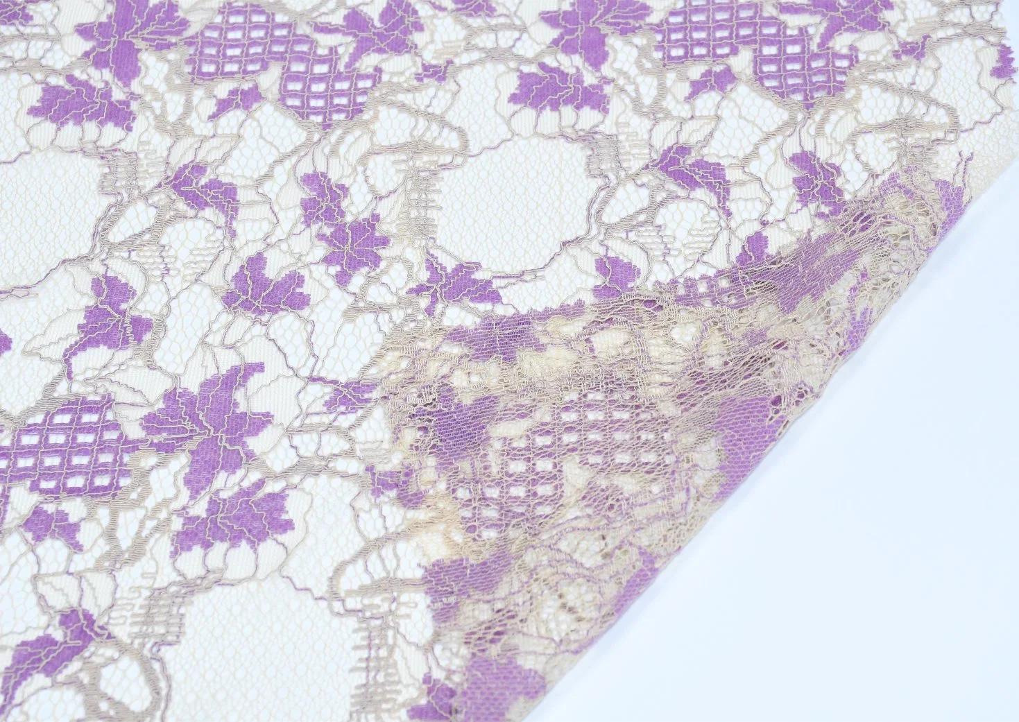 2023 Daoshu Wide Elastic Jacquard Polyester Lace Fabric Lace for Garment Accessories