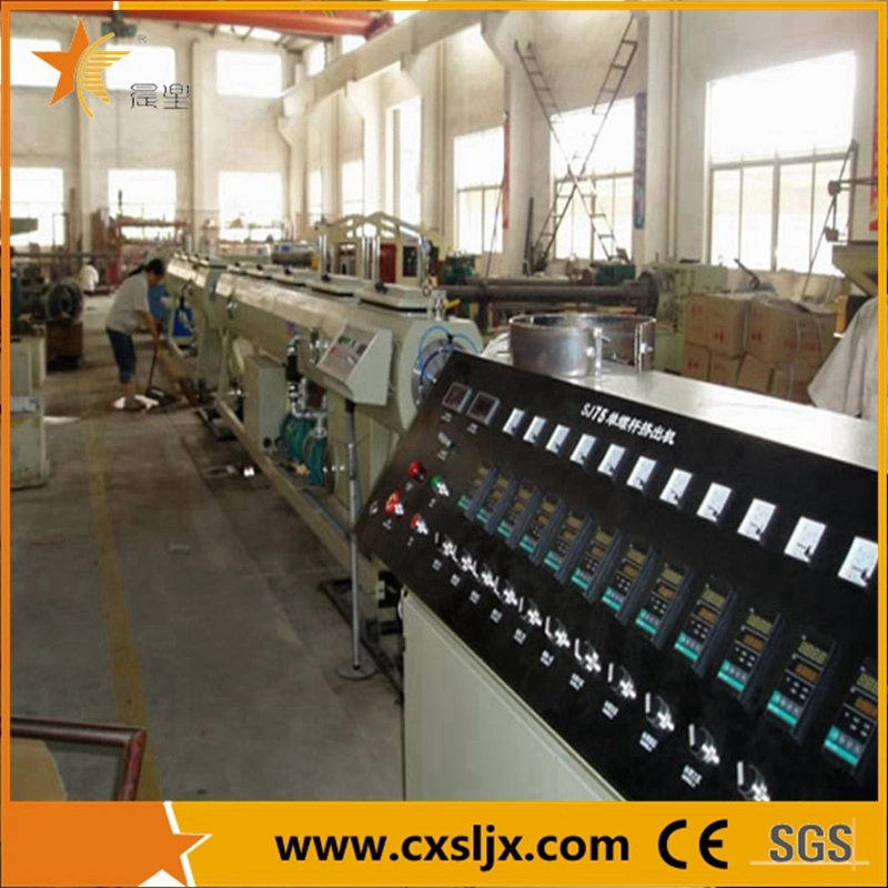 16-110mm Single Screw Extrusion HDPE Pipe Machine