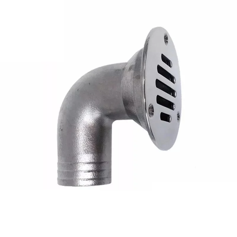 Deck Scupper Water Draining 316 Stainless Steel Floor Drain