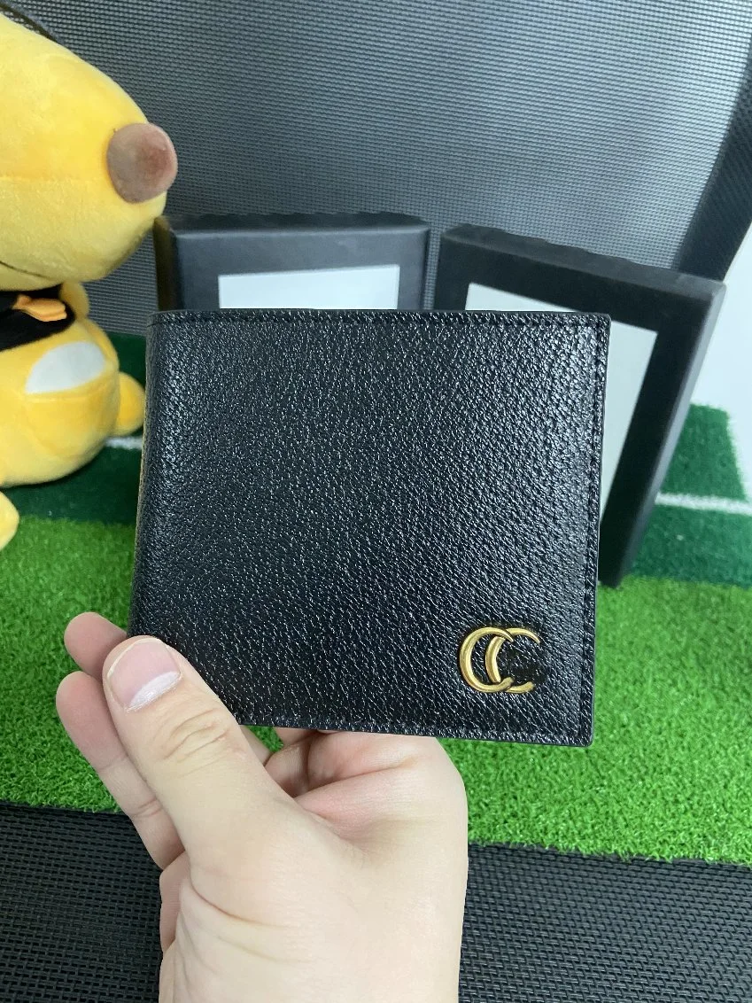 Fashion Designer Women Short Wallet Card Holder Checked Coin Wallet