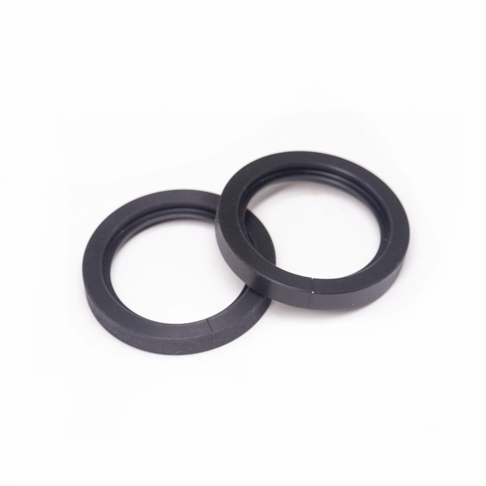 Customized CNC Lathe Machined Plastic Sleeve Bushing Nylon Internal Thread Sealing Ring