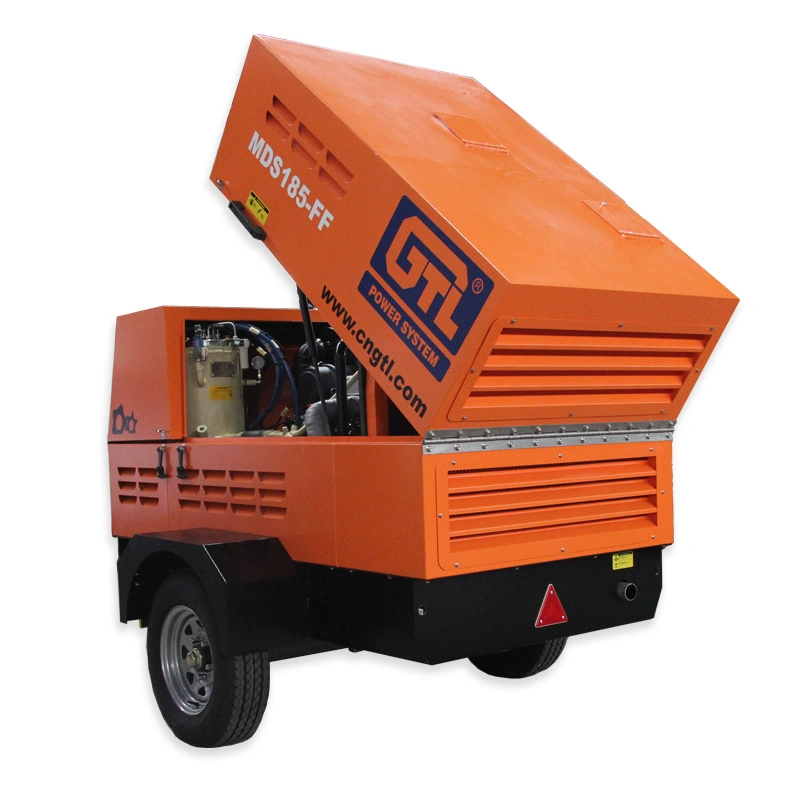 China 3330Gtl vertical x1750x1640mm Ingersoll Rand compresor diesel portátil el aire con buen precio.