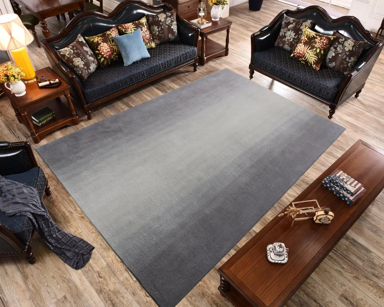 Серый ковер и ковер ковры на полу шерстяные ковры коврик с одной спальней