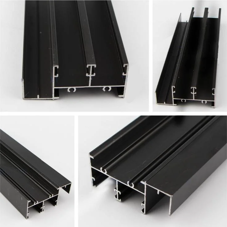 Powder Coating Color Aluminium Extrusions Building Material