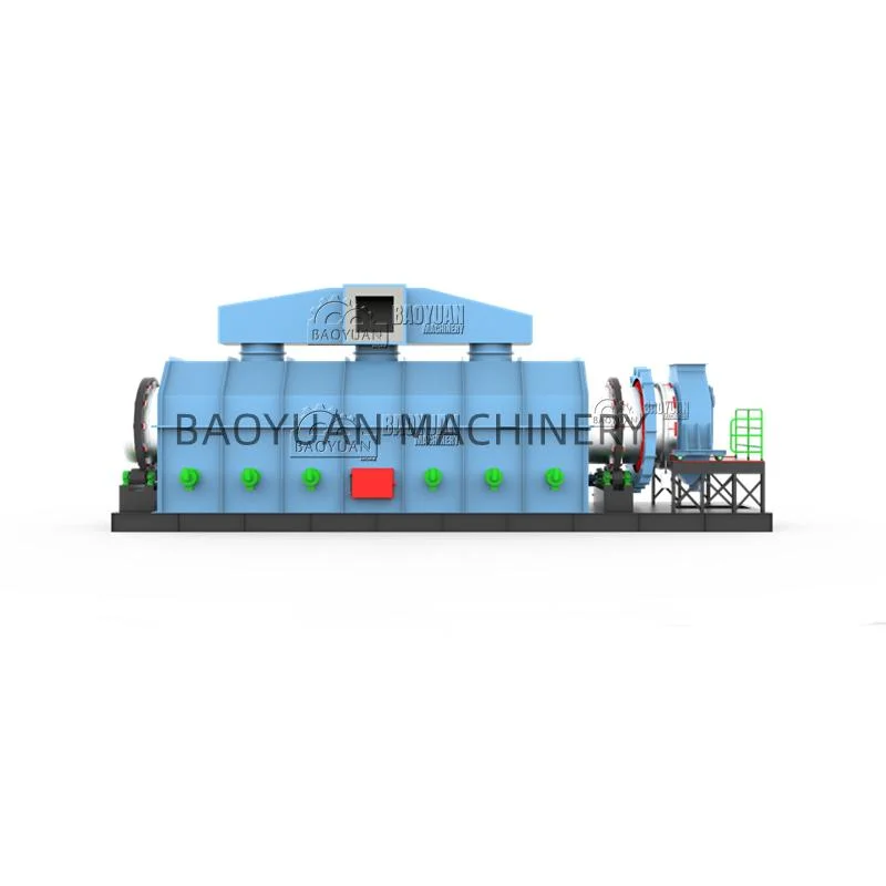 Máquina de carbón de leña horno Biochar sin humo de la estufa de la Carbonización Biochar a corto tiempo de enfriamiento de la máquina de registro de madera de cáscara de coco de la carbonización de carbón de leña horno